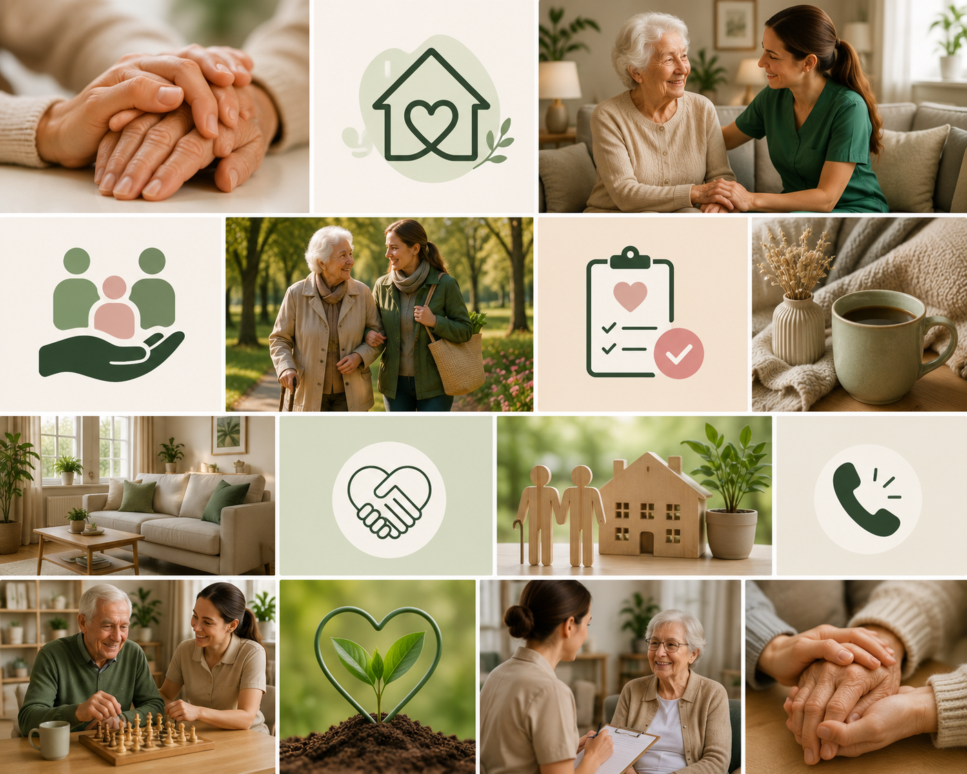 Opiekunka z seniorką na zakupach